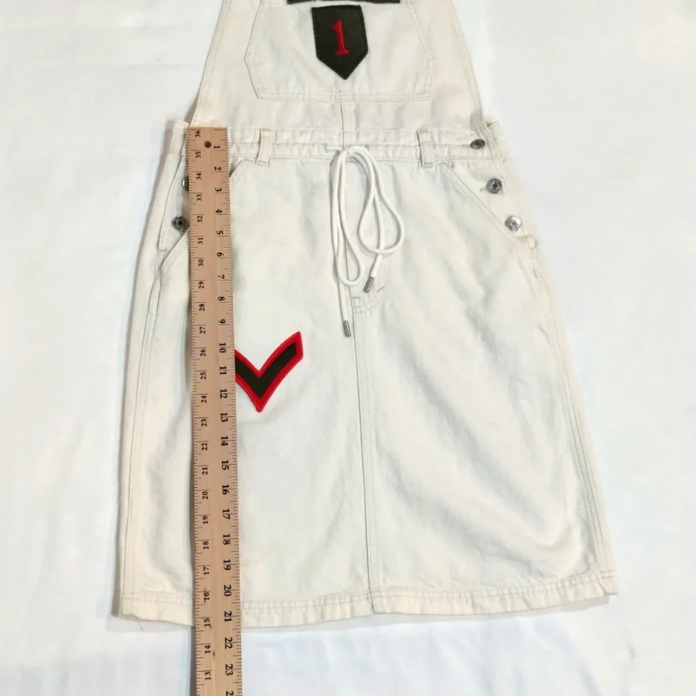 Jumper Gap Denim Dress Overalls Coveralls size Med Pockets Adjustable straps - Picture 10 of 16